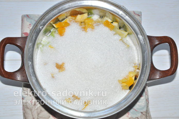 засыпать сахаром