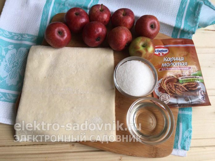ингредиенты для десерта