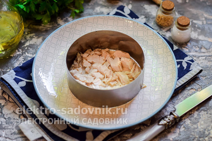 выложить филе