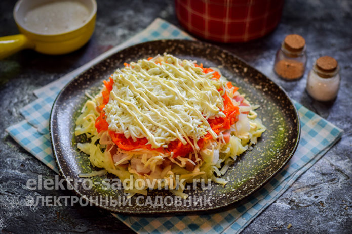белок натереть на терке