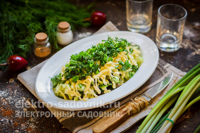 пропитать салат